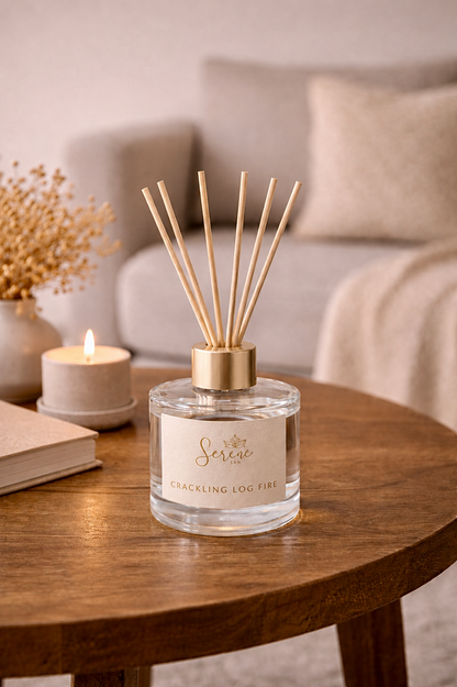 Crackling Log Fire Reed Diffuser