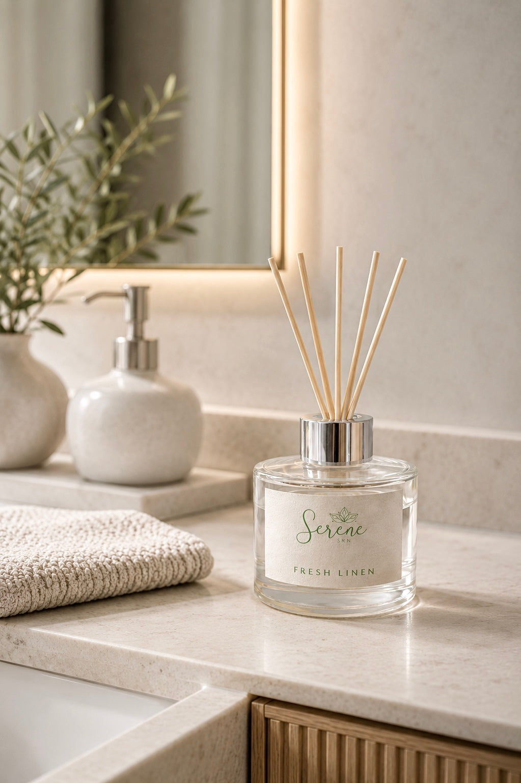 Fresh Linen Reed Diffuser