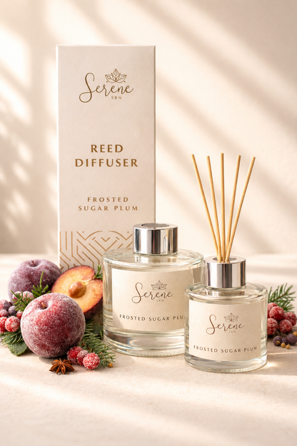 Frosted Sugar Plum Reed Diffuser
