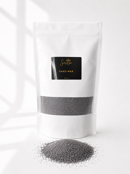 Dark Grey Pearled Candle Sand