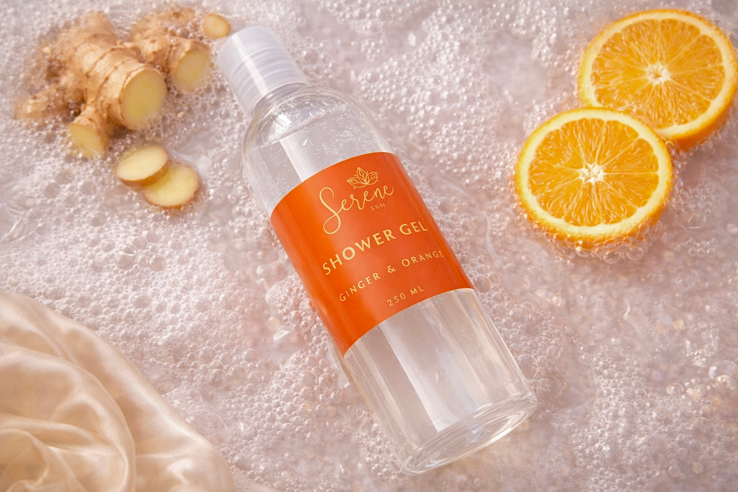 Orange and Warm Ginger Shower Gel