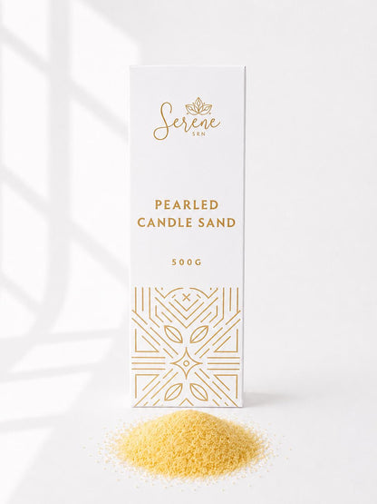 Yellow Pearled Candle Sand