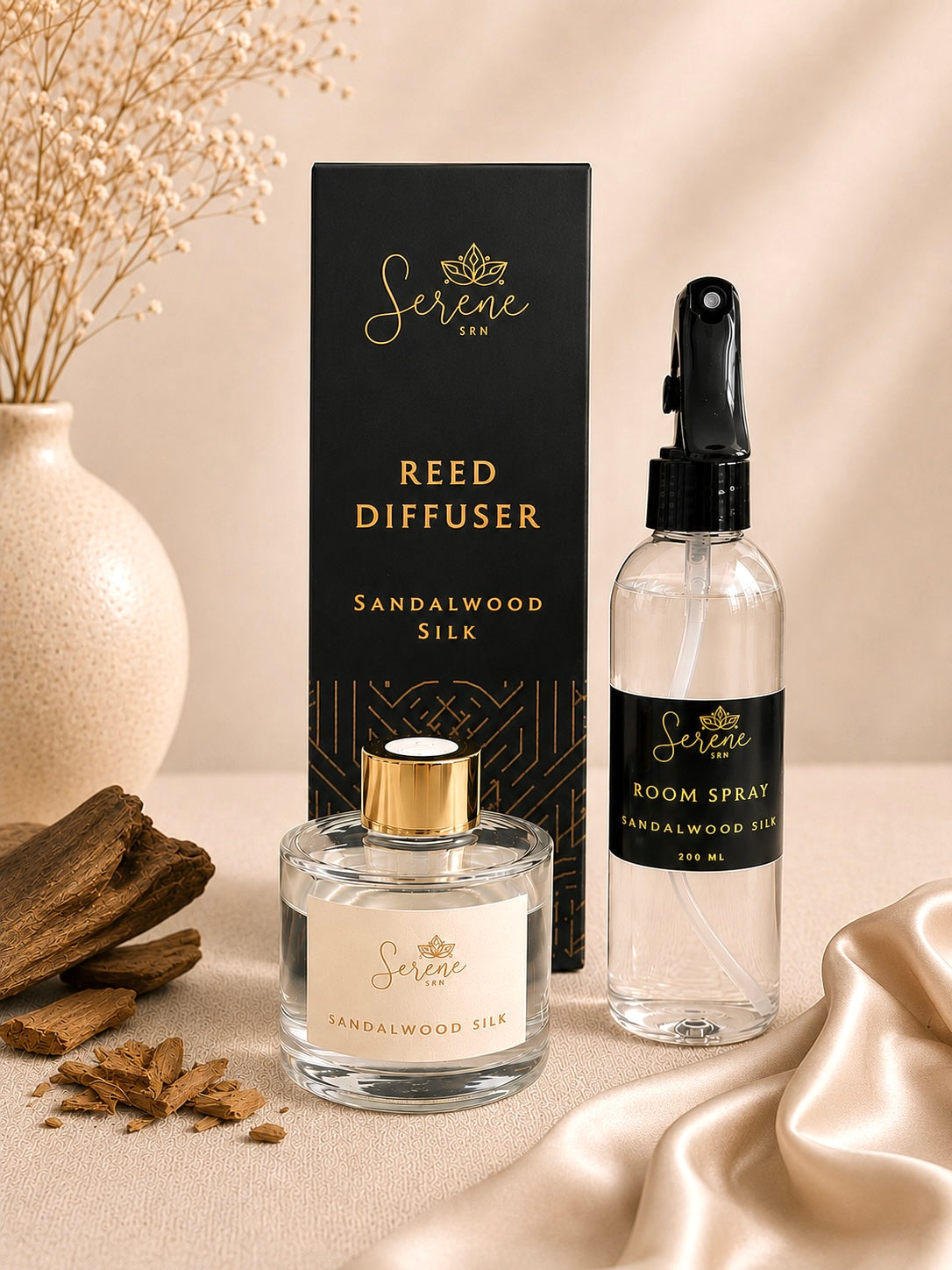 Sandalwood Silk Duo